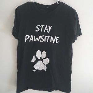 Stay - Pawsitive Graphic Tee